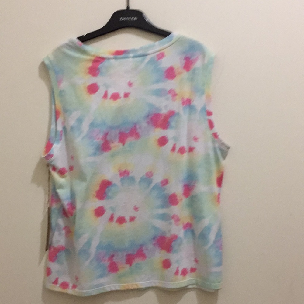 Rae Dunn T-shirt with scrunchie set (sz l) - Picture 2 of 8